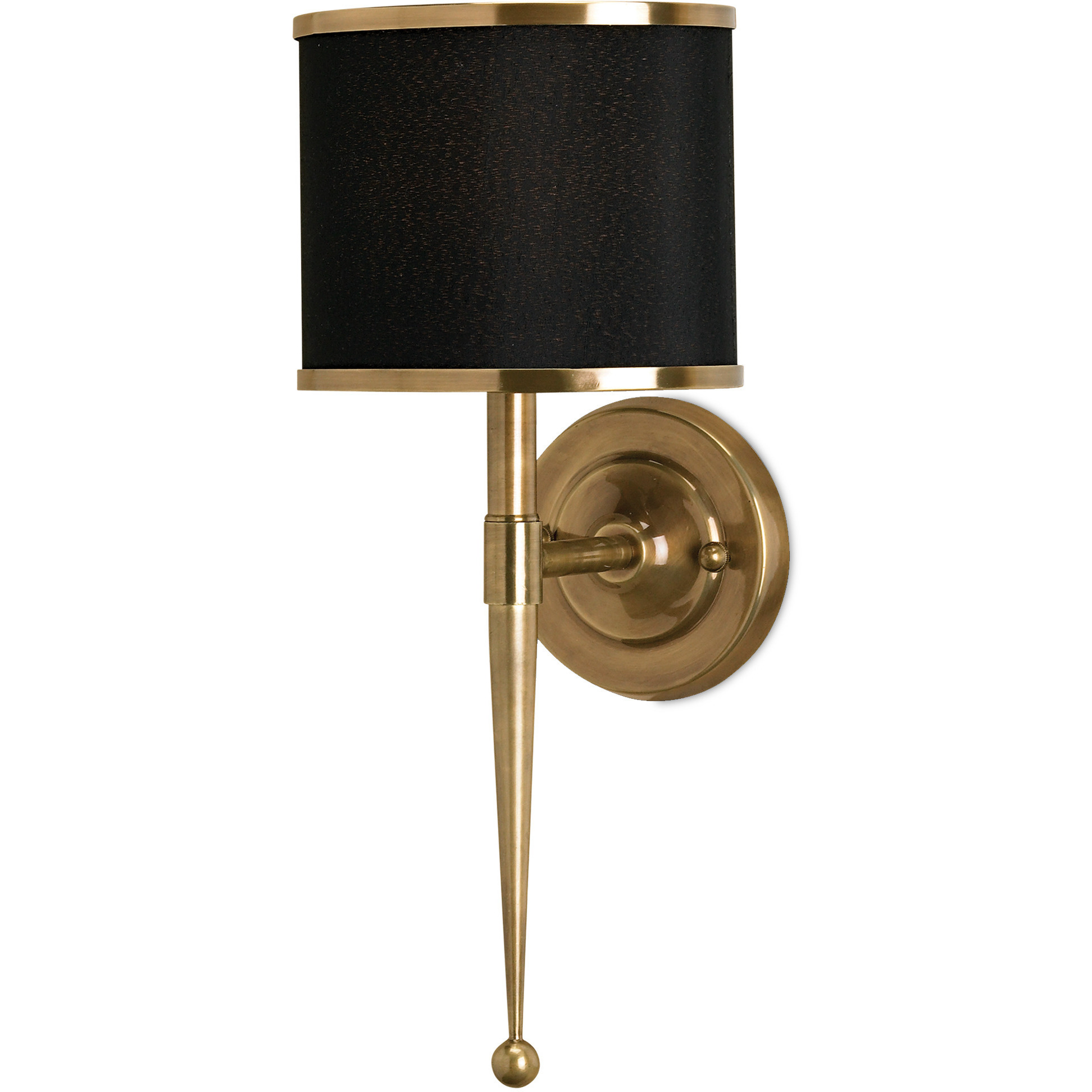 Primo 1 Light 8 inch Antique Brass Wall Sconce Wall Light